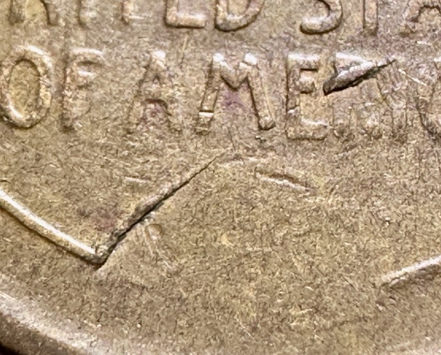 1940-Lincoln-Cent--Die-Chip-
