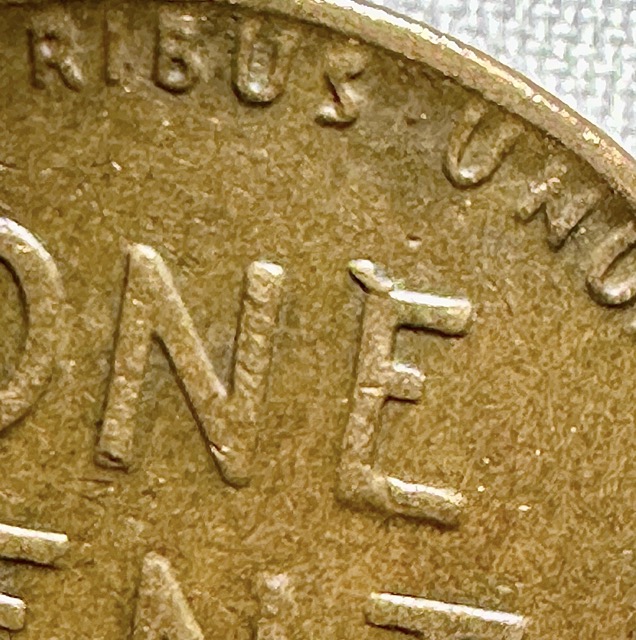 1957-Lincoln-Cent--Bie,-Die-Chip,-Mad-