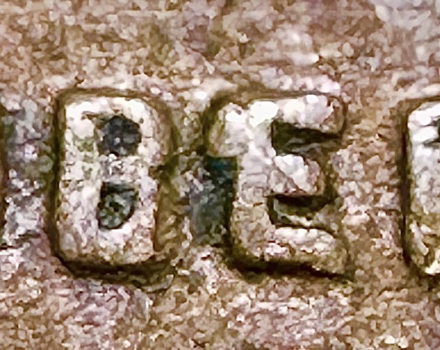 1955-Lincoln-Cent--Bie+die-Chip+cracked-Skull-