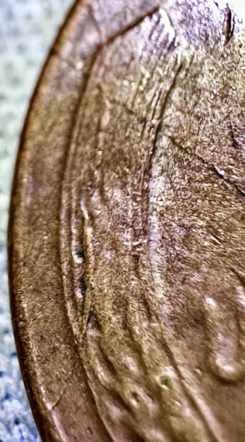 1955-Lincoln-Cent--Poor-Man's-DD,-Die-Crack,-Retained-Cud,-Die-Chip-