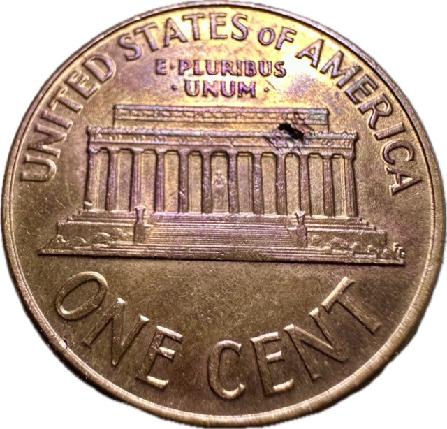 1961-D-Lincoln-Memorial-Cent-Blow-Hole?