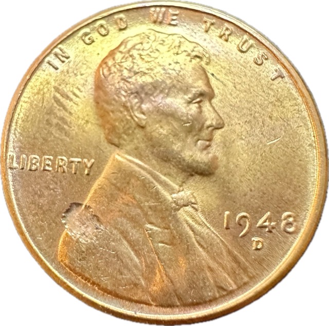 1948-D-Lincoln-Cent-Lamination