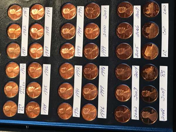 Lincoln-Cents-1909-2021-PDS-+-Proofs,-Nearly-Complete