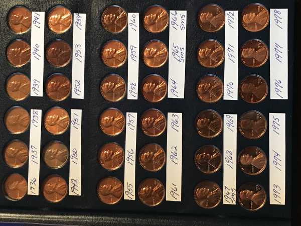 Lincoln-Cents-1909-2021-PDS-+-Proofs,-Nearly-Complete