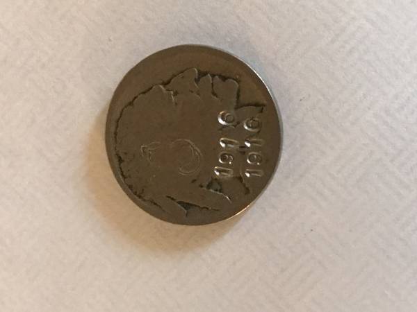 1909-S-VDB-Buffalo-5c-&-Rare-1922-Buffalo-5c