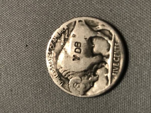 1909-S-VDB-Buffalo-5c-&-Rare-1922-Buffalo-5c