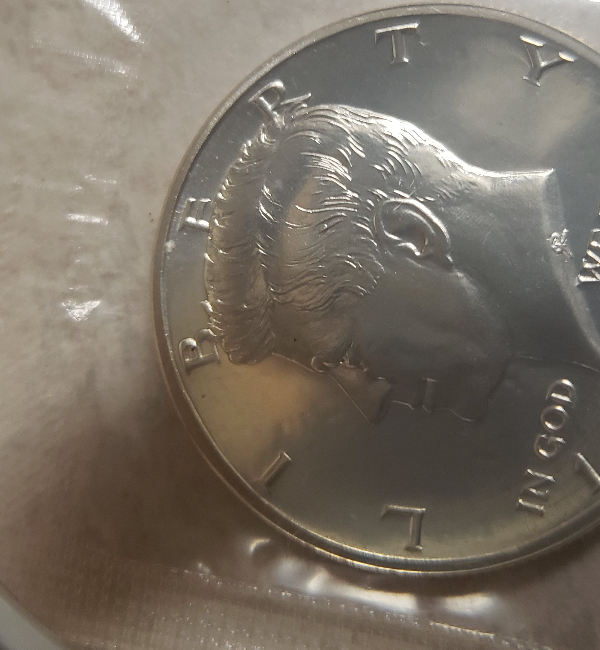 1964-Kennedy-Half-Dollar-Missing-Bottom-Of-I-Accented-Hair
