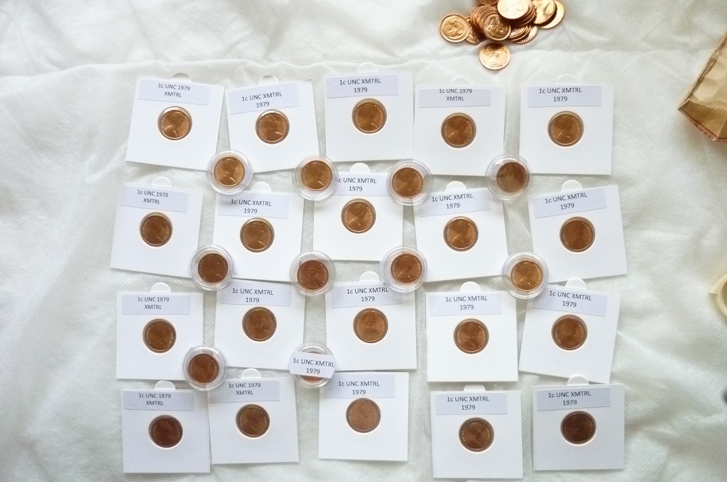 US-1-Cent-Collection-1959-To-2008