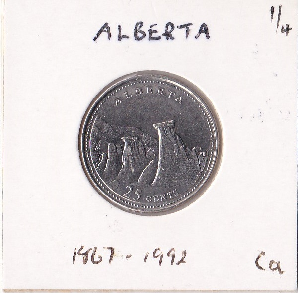 Canadian-25c-1992-Set