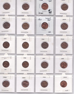 Lincoln-Memorial-Cents-Finished-Set