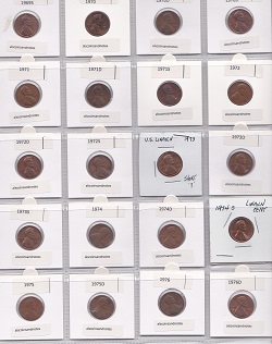 Lincoln-Memorial-Cents-Finished-Set