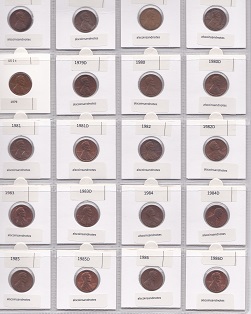 Lincoln-Memorial-Cents-Finished-Set