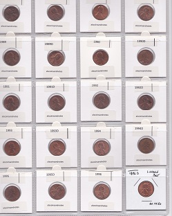 Lincoln-Memorial-Cents-Finished-Set
