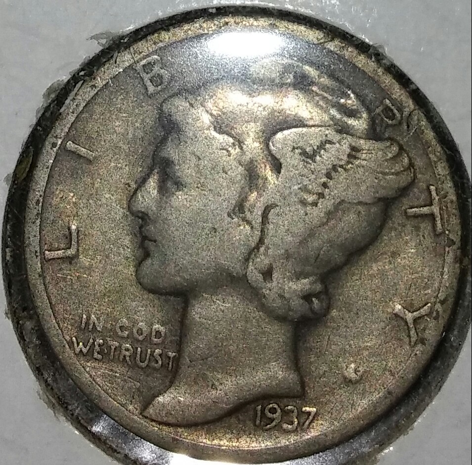 1937-S-Dime-Why-Did-It-Stick-To-Magnet?is-It-Silver?