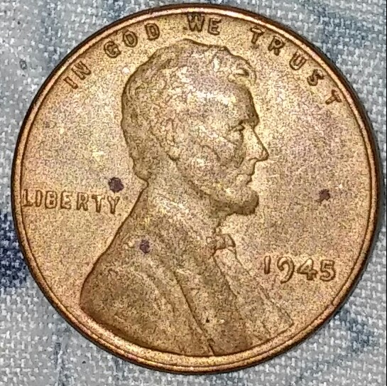 1945-Penny-Would-Like-To-Know-Of-Its-Been-Cleaned-And-Could-You-Grade-It?
