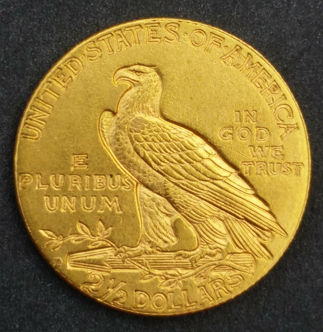 1911-Indian-Head-Quarter-Eagle-Denver-Mint