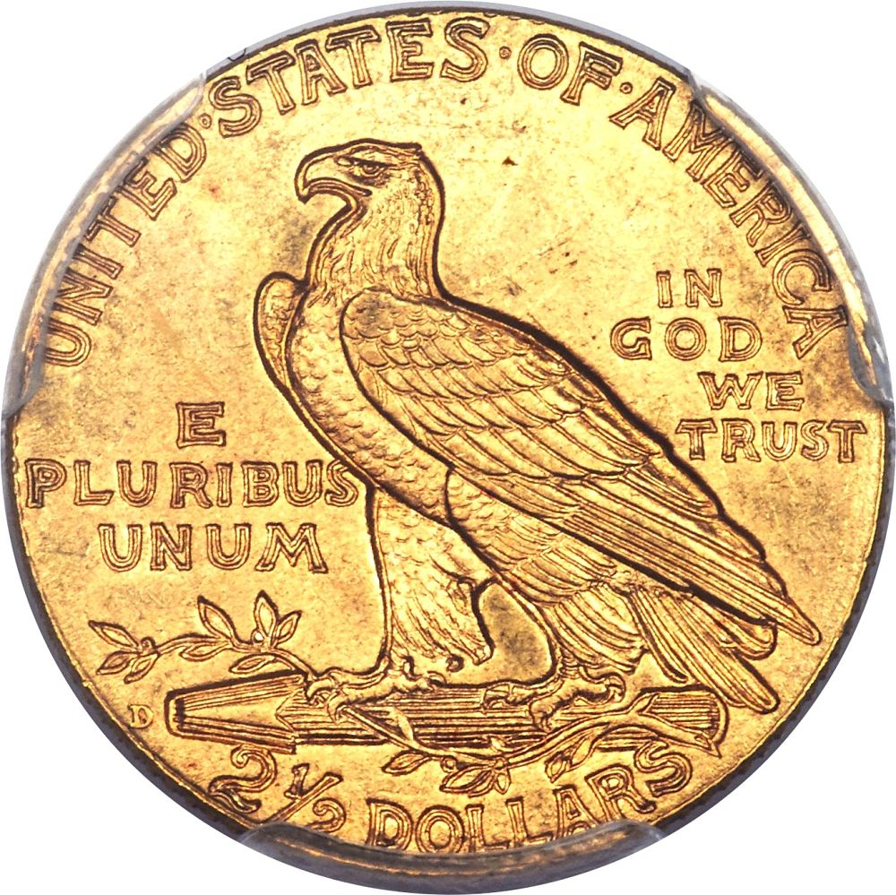 1911-Indian-Head-Quarter-Eagle-Denver-Mint