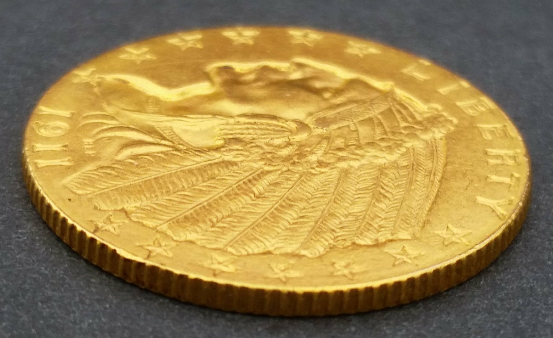 1911-Indian-Head-Quarter-Eagle-Denver-Mint