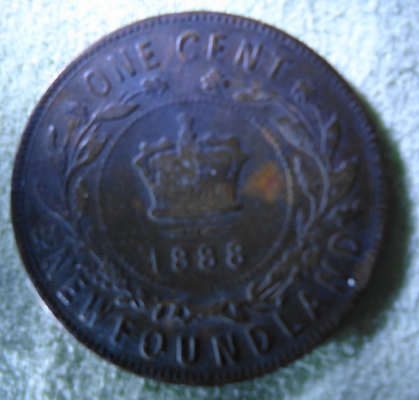 1888-Newfoundland-One-Cent