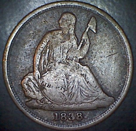1838-O-Dime
