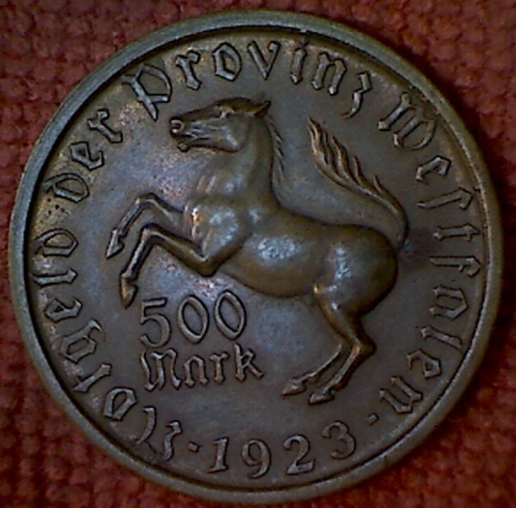 Westphalia-Notgeld-Coins