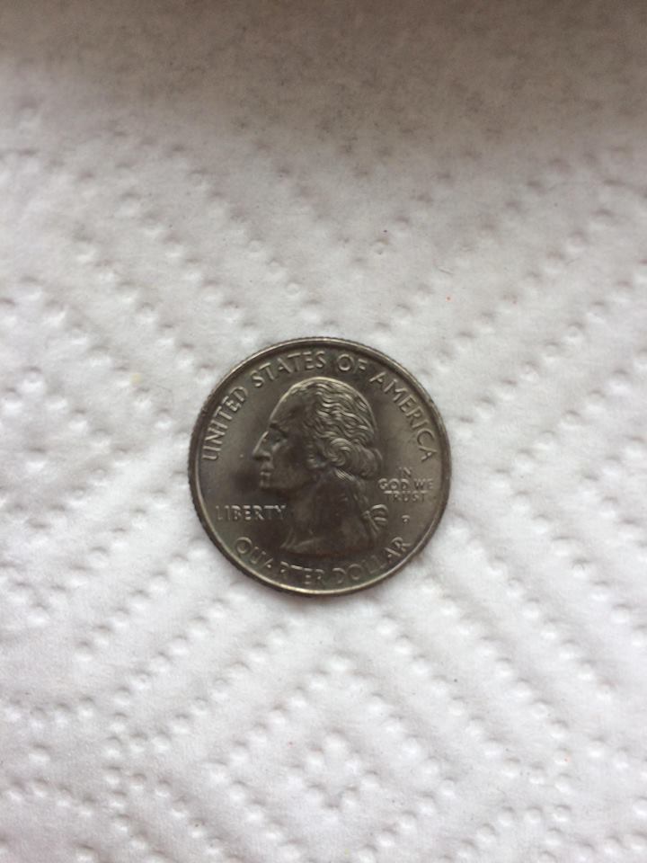 1999-Delaware-Quarter---Missing-Layer-Or-Damage?