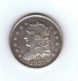 1835-Half-Dime