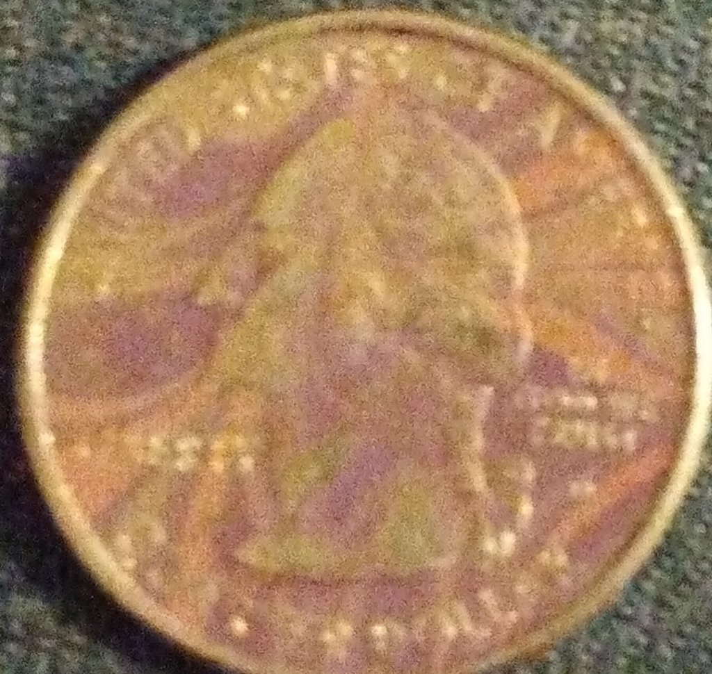 2003-D-Washington-Quarter-With-Strange-Coloring
