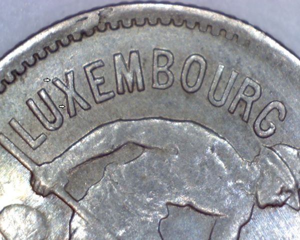 1930-Luxembourg-50-Cmes-Error-Questions...-Help!
