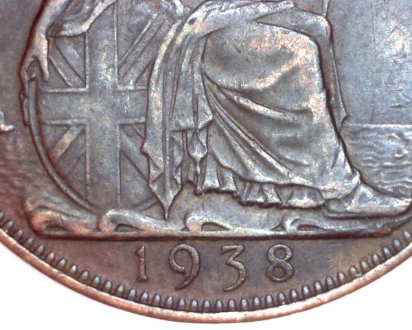 Great-Britain-1938-One-Penny-Grade-Question...