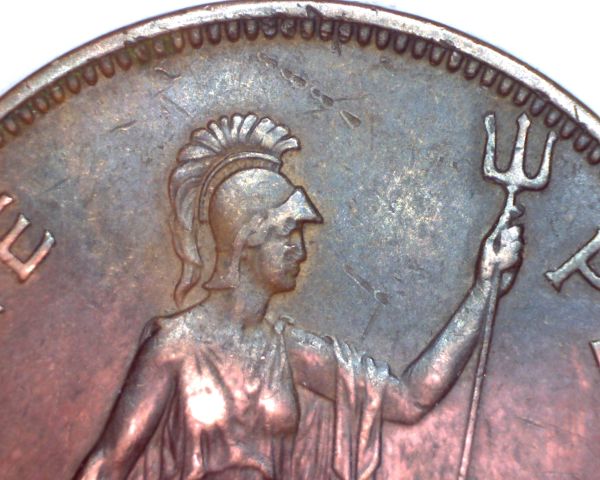 Great-Britain-1938-One-Penny-Grade-Question...