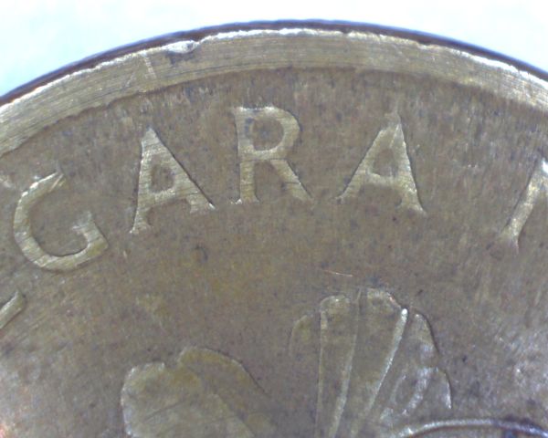 1993-$1-Ringgit-Malaysian-Coin-With-Lathe-Lines...