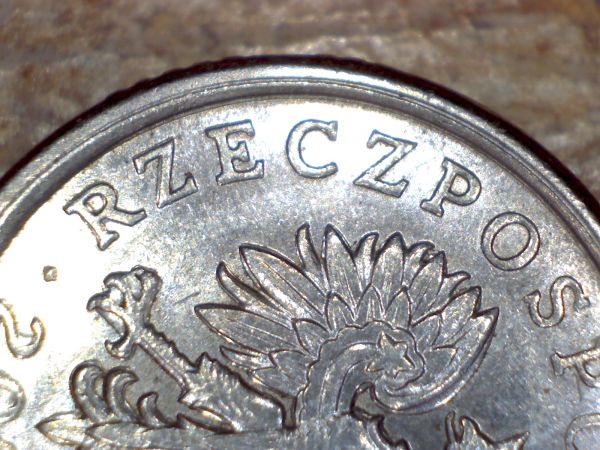 2000-Poland-10-Groszy---Date-Over-Stamped??