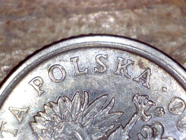 2000-Poland-10-Groszy---Date-Over-Stamped??