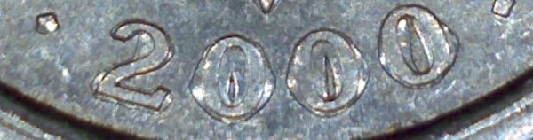 2000-Poland-10-Groszy---Date-Over-Stamped??