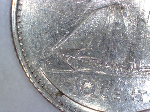 1974-Dime-With-Dot-Over-Designers-Initial-On-Reverse.