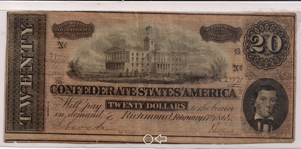 1864-Csa-$20-Note...-Genuine?
