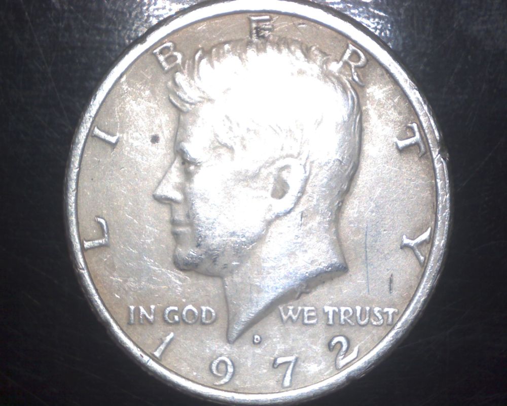 1972-D-Kennedy-Half-Weighing-13.39-Grams.