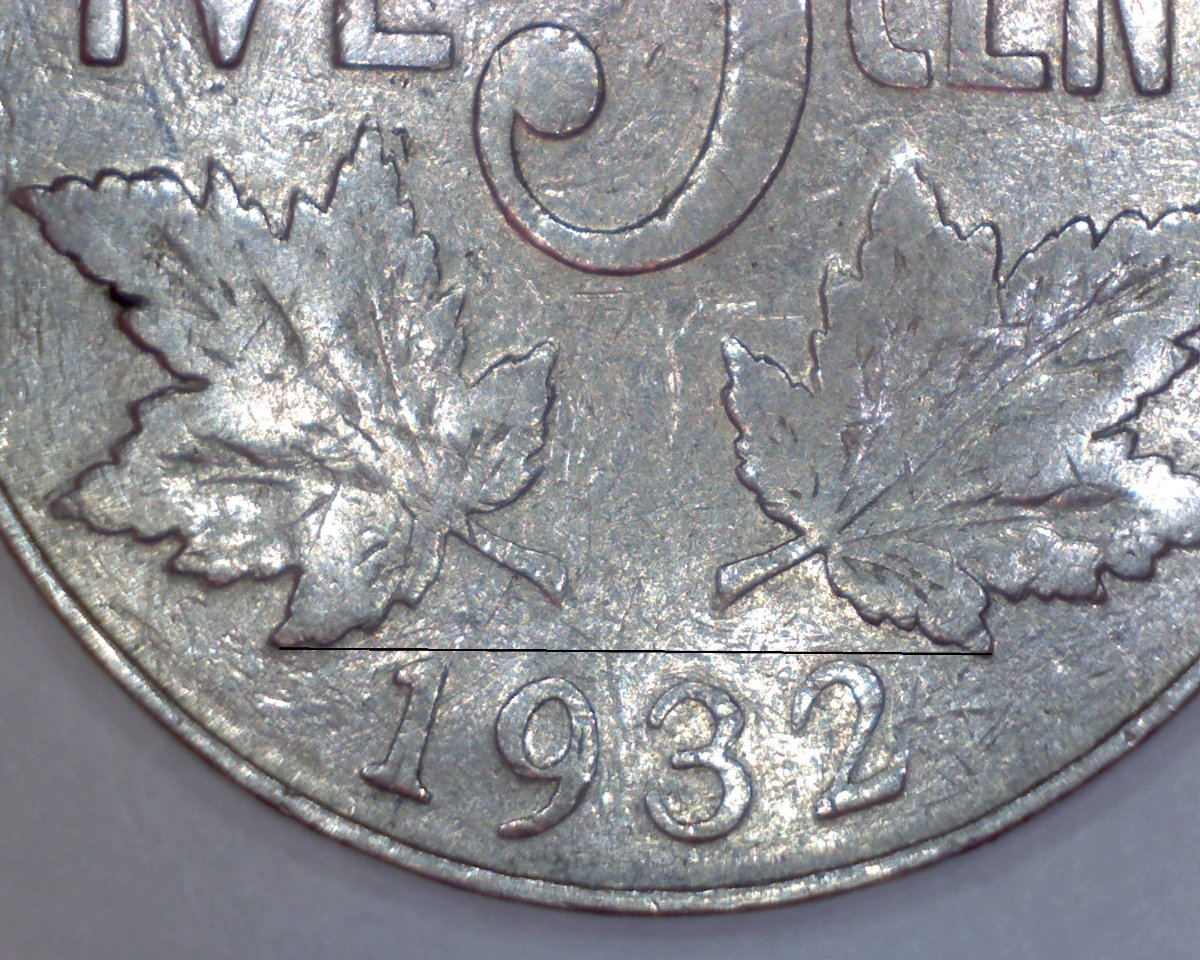 Did-They-Use-More-Than-One-Type-Of-3-Font-For-Five-Cents-Coins-Dating-1932?