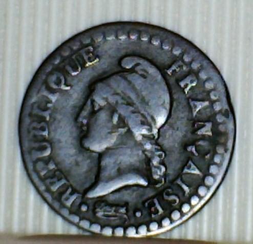 France,-1-Centime,-L'an-7