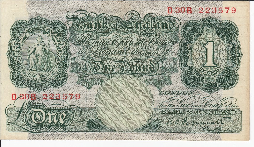 White-English-Banknotes
