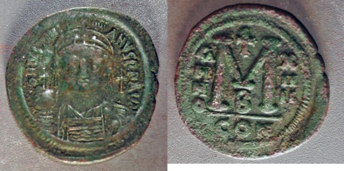 40-Nummis-Of-The-Plague-Of-Justinian---541/542-Ad