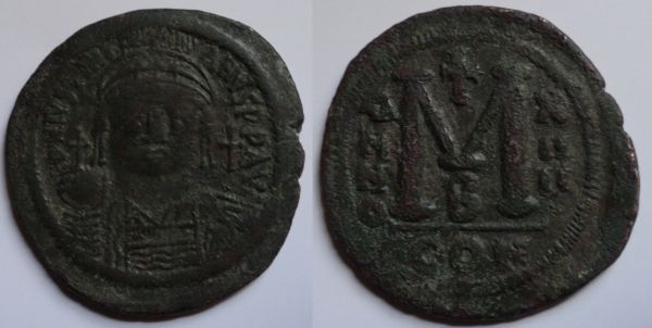 40-Nummis-Of-The-Plague-Of-Justinian---541/542-Ad