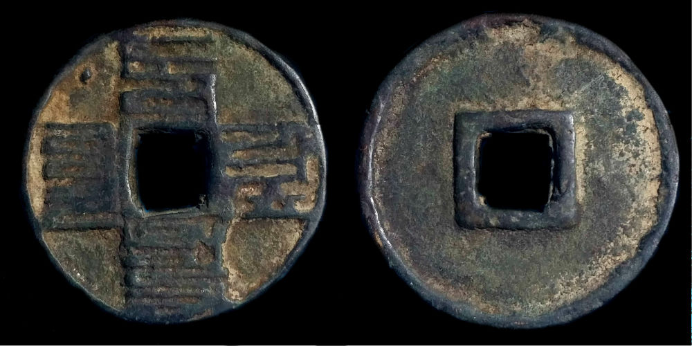 Genghis-Kahn---Coin-And-Statue