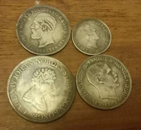 Counterfeit---4x-Norway-Coins
