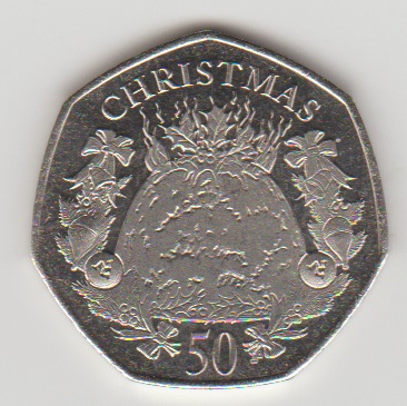 Post-A-Christmas-Or-Holiday-Themed-Coin,-Medal-Or-Token.