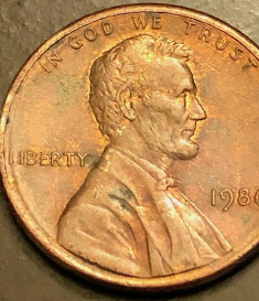 1986-Lincoln-Penny-With-Missing-L-And-Two-Is-In-Liberty