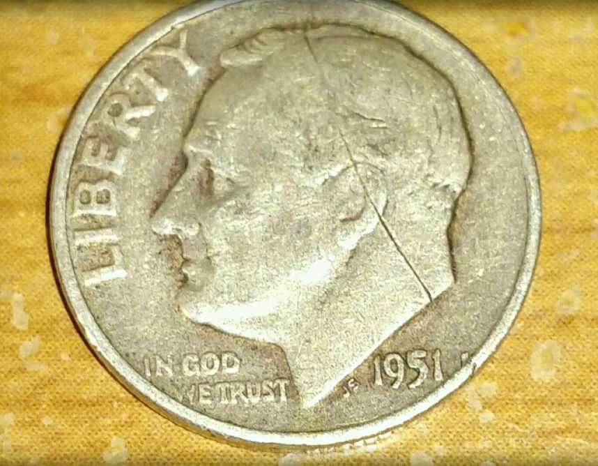 1951-D-Dime-Error