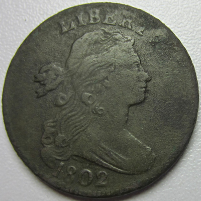 Draped-Bust-Large-Cents---1802-S-233-And-1803-S-261