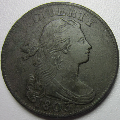 Draped-Bust-Large-Cents---1802-S-233-And-1803-S-261